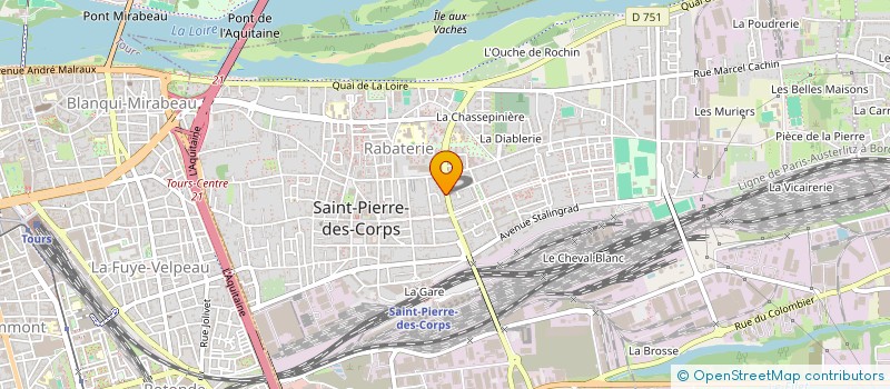 localisation de l'entreprise 822 828 463   SAINT-PIERRE-DES-CORPS