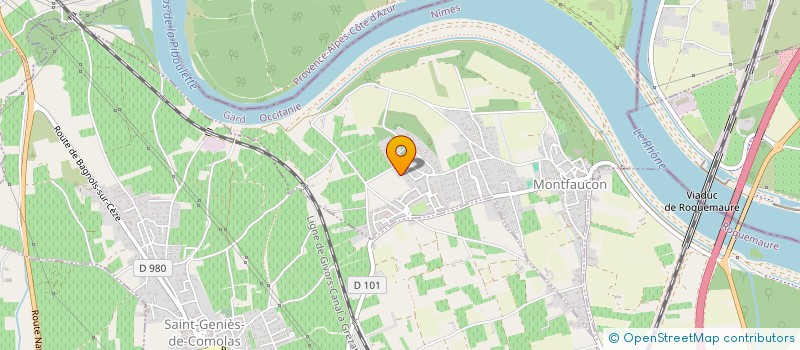 localisation de l'entreprise 822 835 831   MONTFAUCON