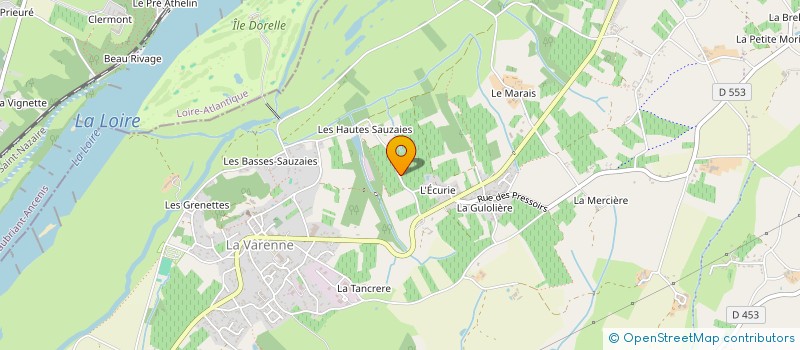 localisation de l'entreprise 822 837 696  à COUERON
