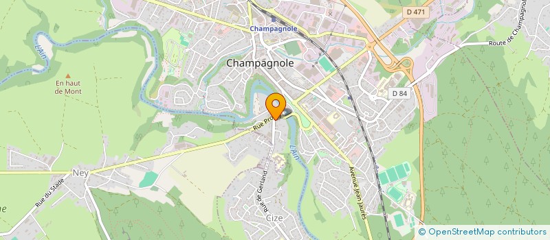 localisation de l'entreprise 822 849 501   SALINS-LES-BAINS