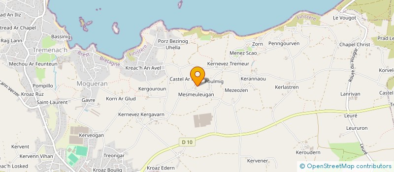 localisation de l'entreprise 822 851 309   PLOUGUERNEAU