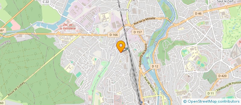 localisation de l'entreprise 822 853 180 à EPINAL