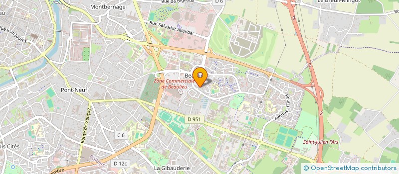 localisation de l'entreprise 822 853 404   BOIVRE-LA-VALLEE