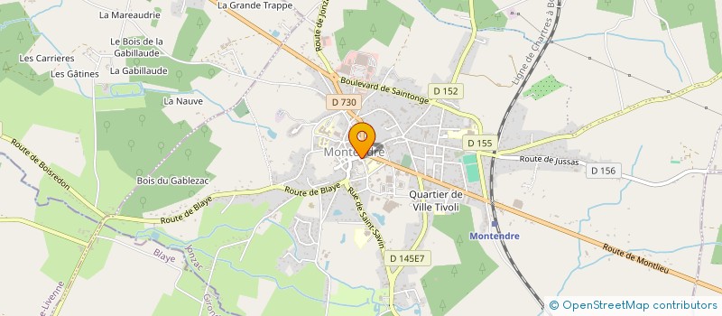 localisation de l'entreprise 822 858 718   NIEUL-LE-VIROUIL