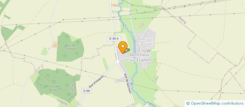 localisation de l'entreprise 822 859 633   TRITH-SAINT-LEGER