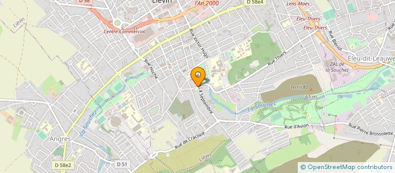 localisation de l'entreprise 822 859 898 à LIEVIN