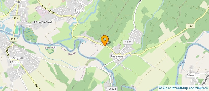 localisation de l'entreprise 822 886 735   BELFAHY