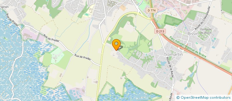 localisation de l'entreprise 822 907 630   GUERANDE