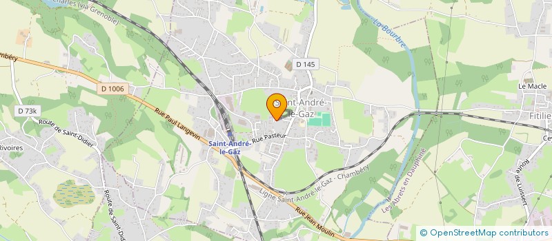 localisation de l'entreprise 822 911 863   SAINT-ANDRE-LE-GAZ