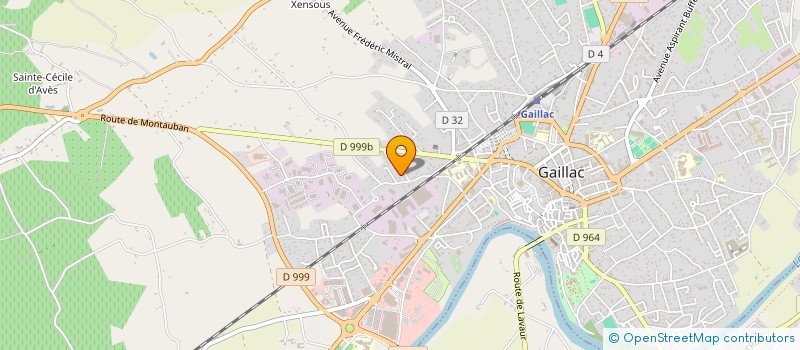 localisation de l'entreprise 822 914 727   GAILLAC