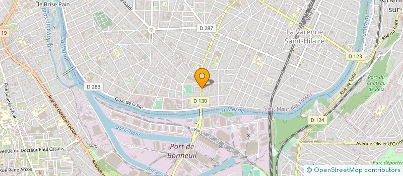 localisation de l'entreprise 822 915 666  à SAINT-MAUR-DES-FOSSES