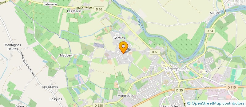 localisation de l'entreprise 822 917 019   VAUX D'AMOGNES