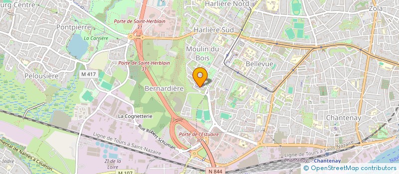 localisation de l'entreprise 822 917 662 à NANTES