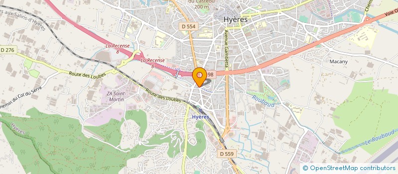 localisation de l'entreprise 822 921 557   LA CRAU