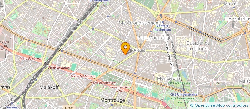 localisation de l'entreprise 822 923 918  à ANTONY