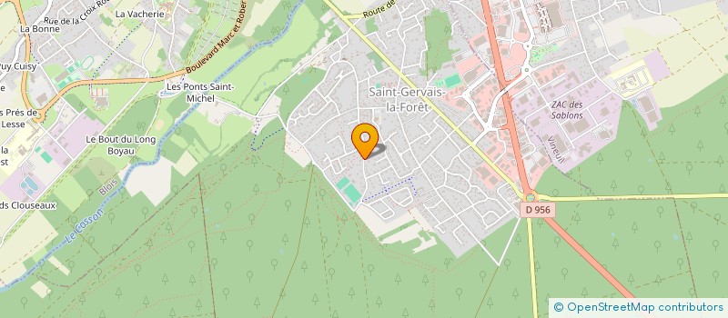 localisation de l'entreprise 822 935 631  à ROSNY-SOUS-BOIS