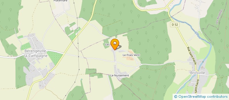 localisation de l'entreprise 822 938 502   BROSVILLE