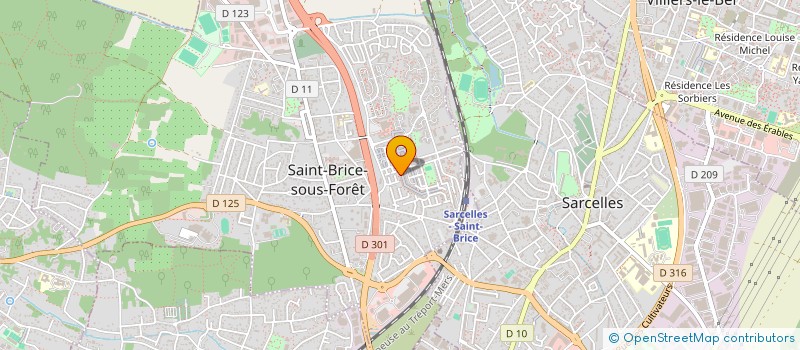 localisation de l'entreprise 822 938 593  à SAINT-MAURICE