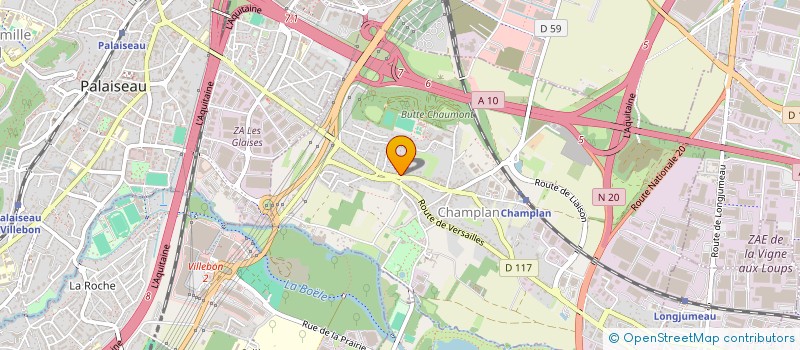 localisation de l'entreprise 822 938 858   CHAMPLAN