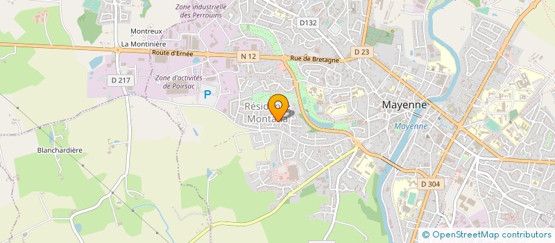 localisation de l'entreprise 822 943 296   MAYENNE