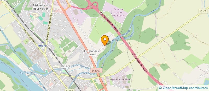 localisation de l'entreprise 822 952 784   BRIARE