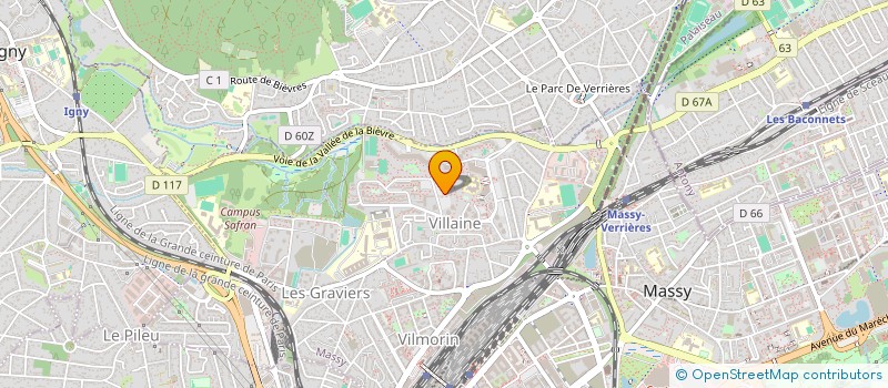 localisation de l'entreprise 822 959 797 à MASSY