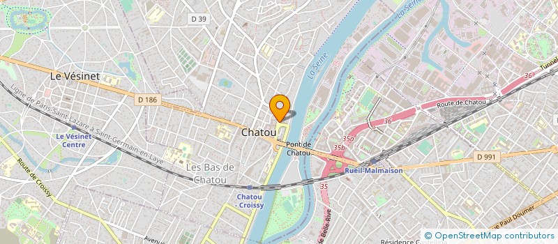 localisation de l'entreprise 822 975 983   CHATOU