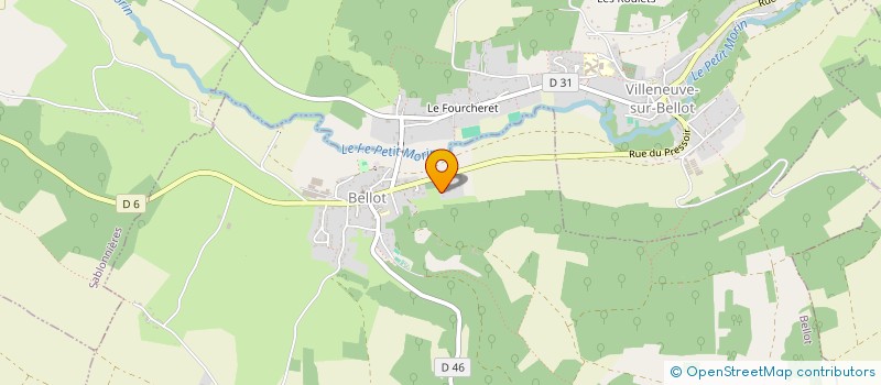 localisation de l'entreprise 822 984 027 à BELLOT