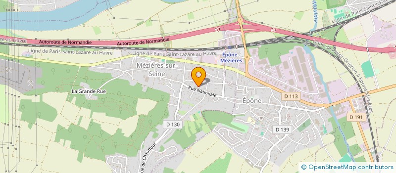 localisation de l'entreprise 822 993 739   MEZIERES-SUR-SEINE