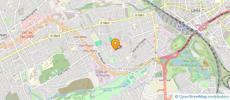 localisation de l'entreprise 823 005 392   ELEU-DIT-LEAUWETTE