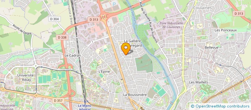 localisation de l'entreprise 823 017 033   YVRE-L'EVEQUE