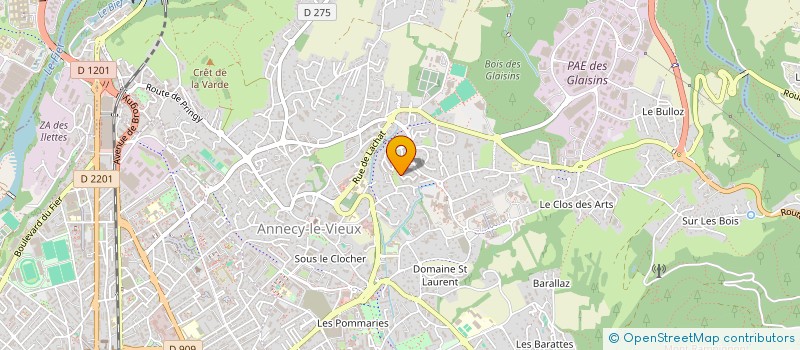 localisation de l'entreprise 823 018 072  à ANNECY