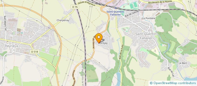 localisation de l'entreprise 823 019 062  à SAINT-QUENTIN-FALLAVIER