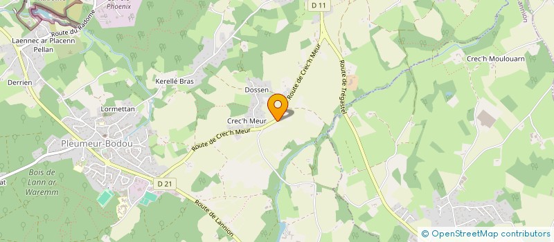 localisation de l'entreprise 823 023 098   PLEUMEUR-BODOU