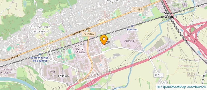 localisation de l'entreprise 823 024 393   MIRIBEL