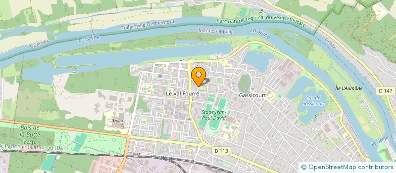 localisation de l'entreprise 823 035 340   ROSNY-SUR-SEINE