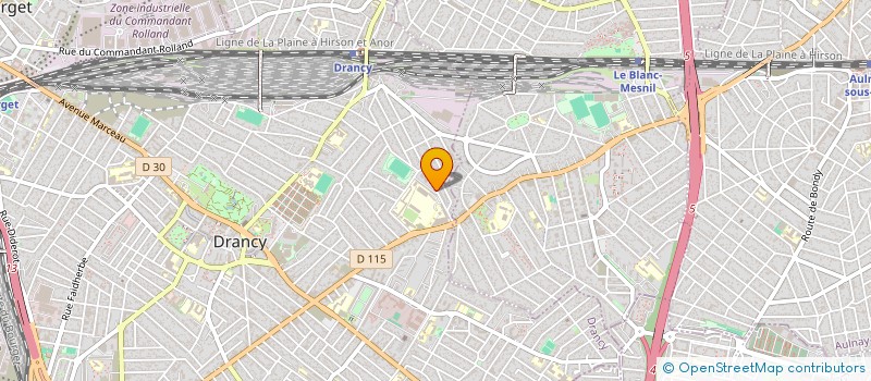 localisation de l'entreprise 823 060 777   DRANCY