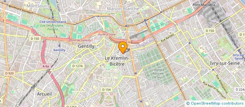 localisation de l'entreprise 823 071 394  à MEUDON