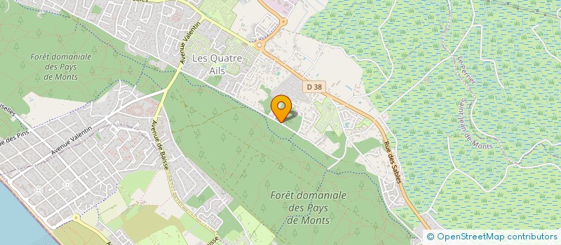 localisation de l'entreprise 823 085 618   SAINT-JEAN-DE-MONTS