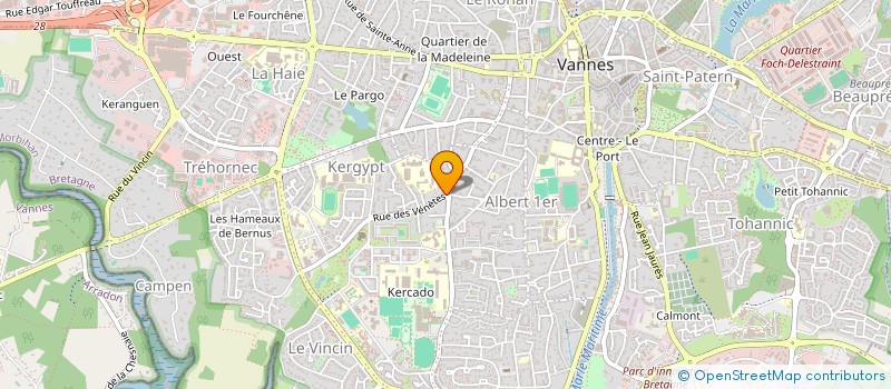 localisation de l'entreprise 823 093 885 à VANNES