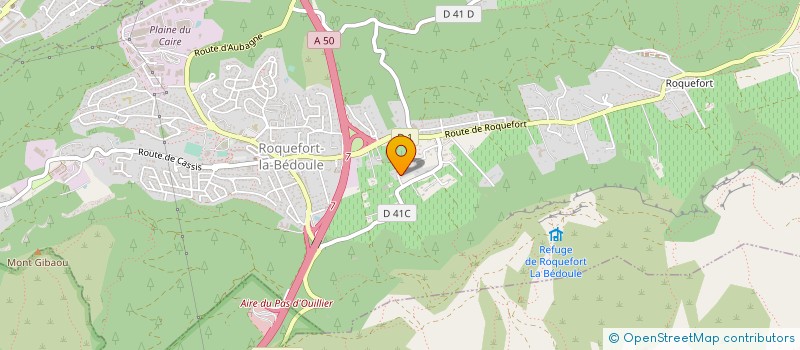 localisation de l'entreprise 823 124 953 à ROQUEFORT-LA-BEDOULE