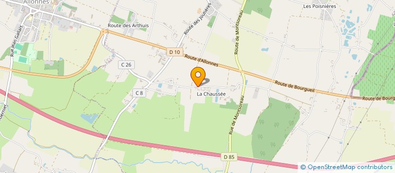 localisation de l'entreprise 823 138 185   BRAIN-SUR-ALLONNES