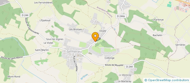 localisation de l'entreprise 823 144 787   CHALMOUX