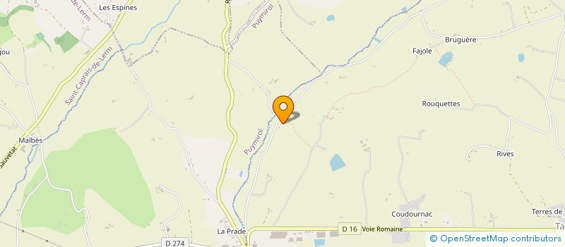 localisation de l'entreprise 823 152 541   LA SAUVETAT-DE-SAVERES