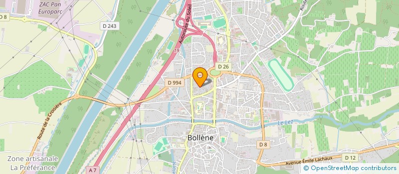 localisation de l'entreprise 823 158 886   SETE