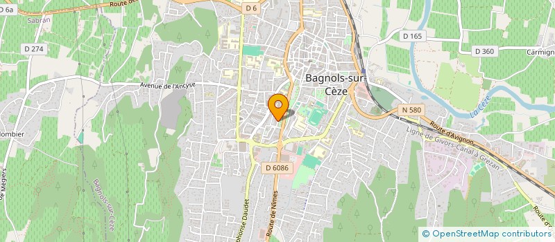 localisation de l'entreprise 823 162 151   BAGNOLS SUR CEZE