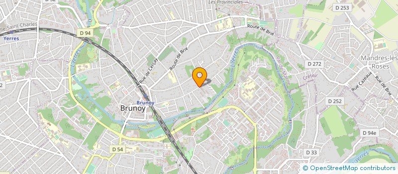 localisation de l'entreprise 823 180 708 à BRUNOY