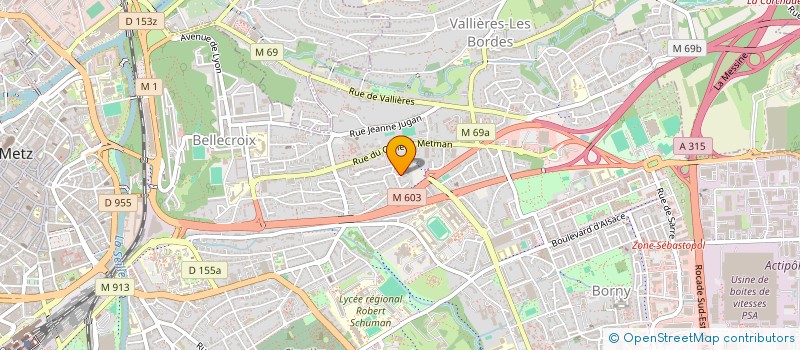 localisation de l'entreprise 823 182 613   SAINT-JULIEN-LES-METZ