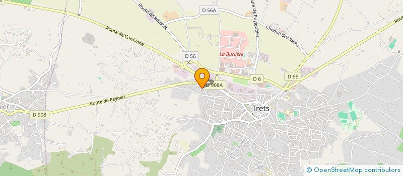 localisation de l'entreprise 823 196 480 à TRETS