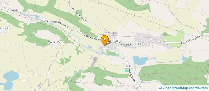 localisation de l'entreprise 823 198 858   SAINT-CLAIR-DE-LA-TOUR